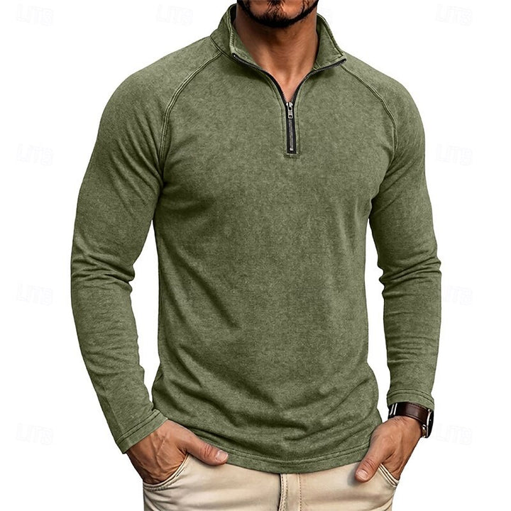 Nicholas | Relaxed Zip-Neck Top