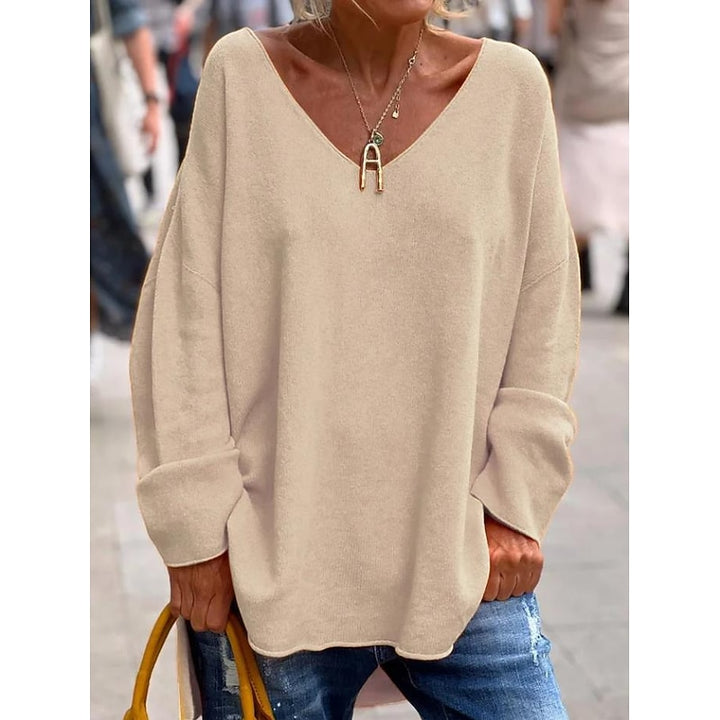 Willow | Relaxed V-Neck Pullover