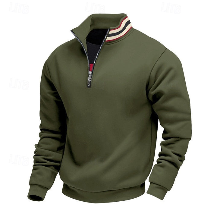 Easton | Quarter-Zip Stand-Collar Pullover