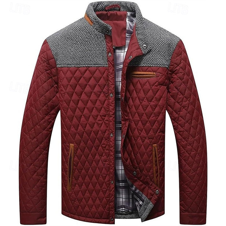 Hayes | Quilted Stand-Collar Jacket