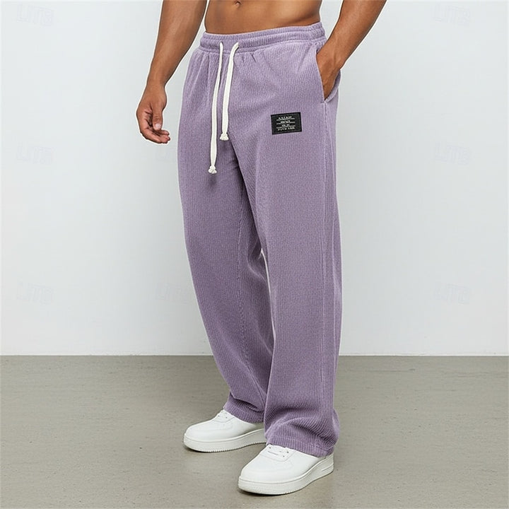 Alden | Relaxed Straight-Leg Pants