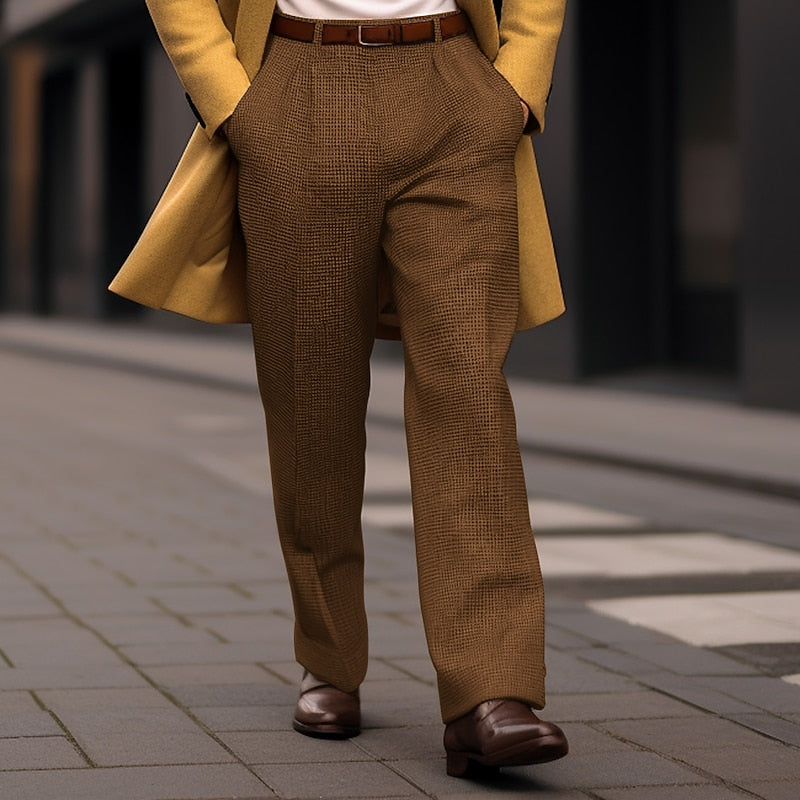 Women's Tailored Straight-Leg Trousers