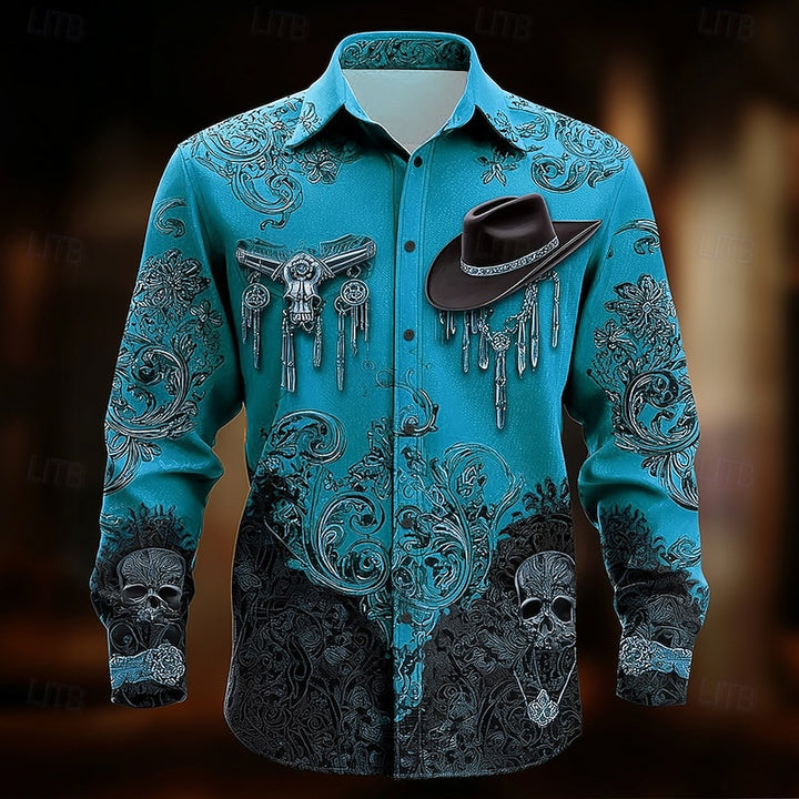 Clint | Western Halloween Statement Shirt