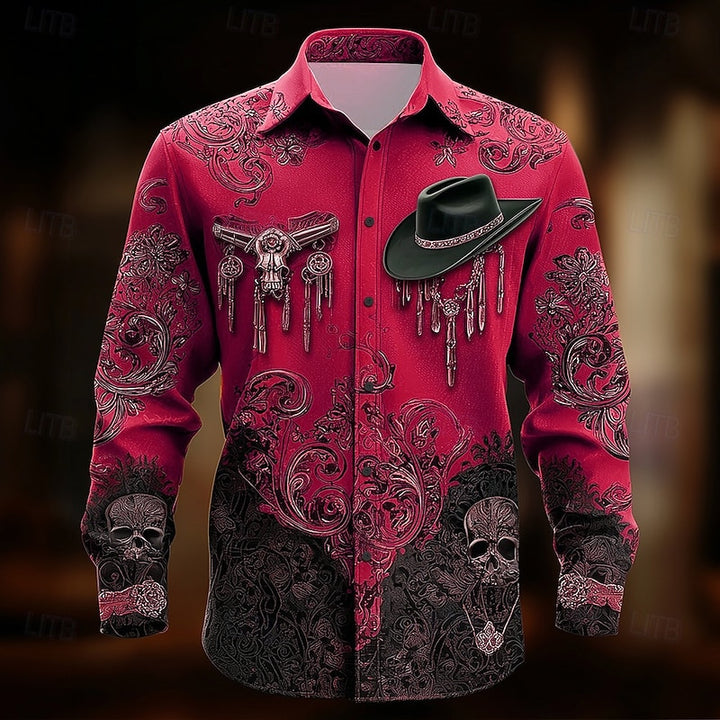 Clint | Western Halloween Statement Shirt