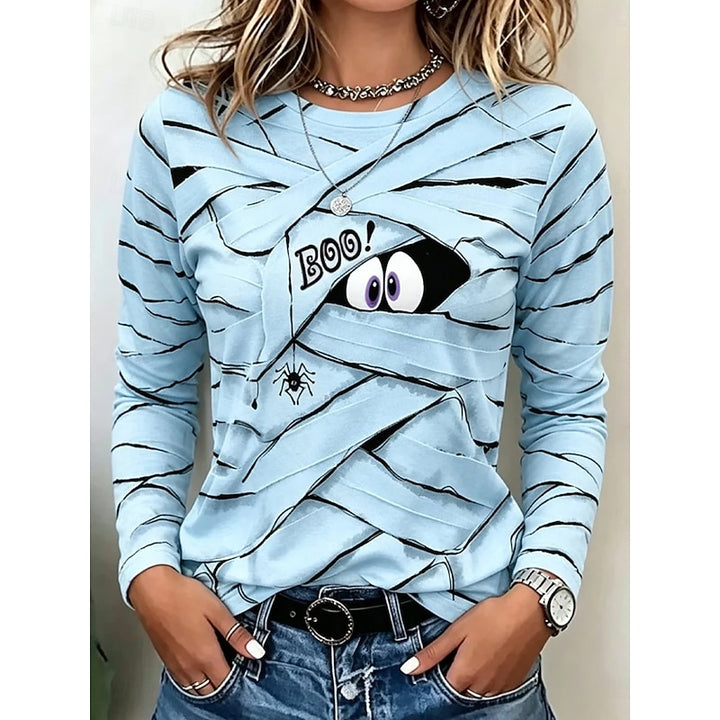 Wanda | Playful Halloween Long-Sleeve Top