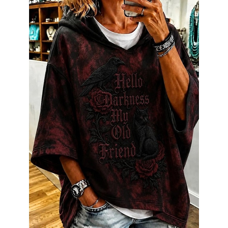 Esme | Halloween Graphic Hooded Hoodie
