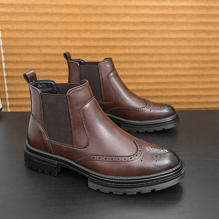 Alistair | Wingtip Chelsea Boots