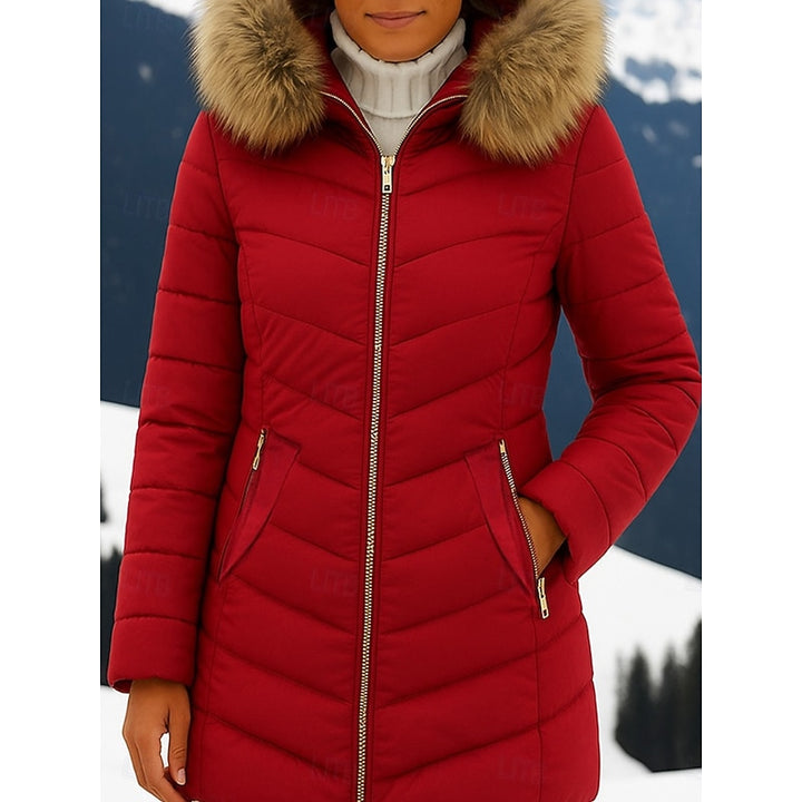 Gwendolyn | Hooded Quilted Winter Parka