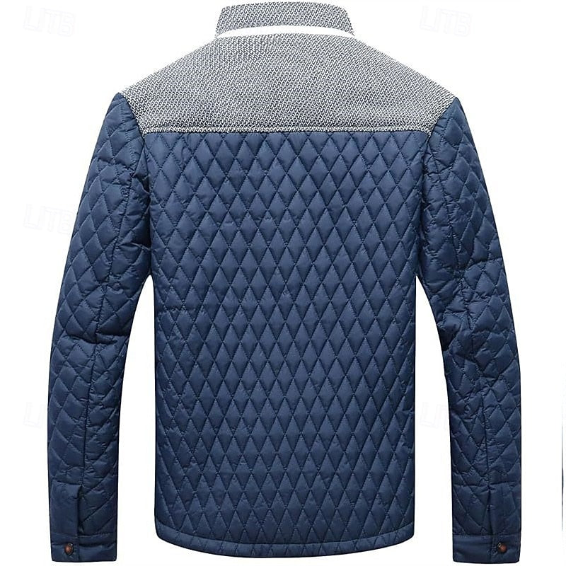 Hayes | Quilted Stand-Collar Jacket