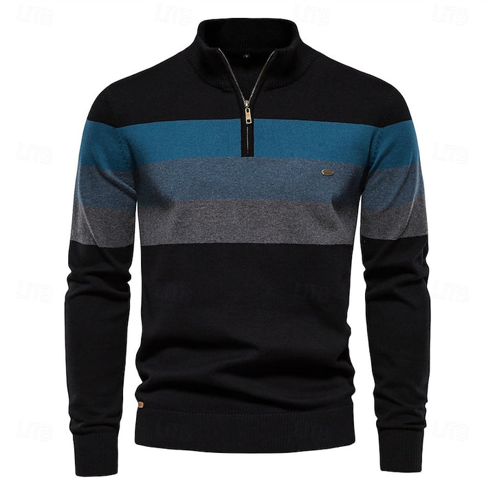 Gerald | Quarter-Zip Knit Sweater