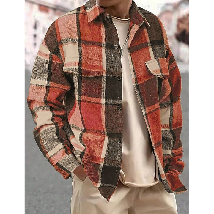 Ezra | Rugged Plaid Overshirt