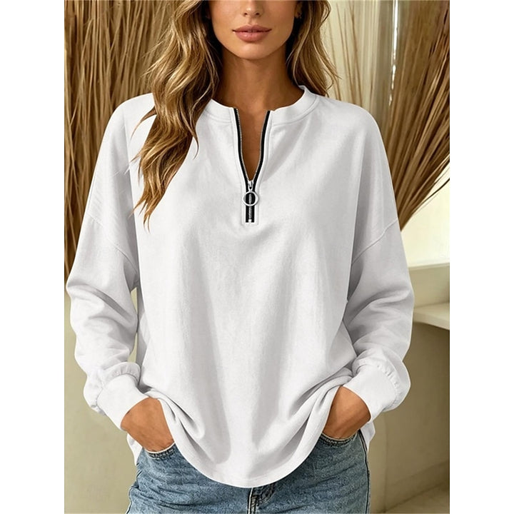 Camille | Relaxed Quarter-Zip Top