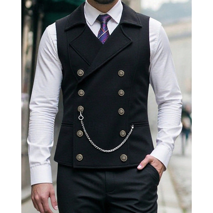 Edmund | Double-Breasted Tailored Waistcoat