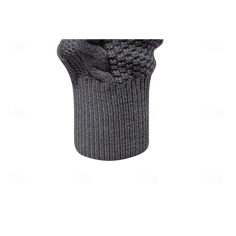 Gerard | Textured Zip-Up Cardigan