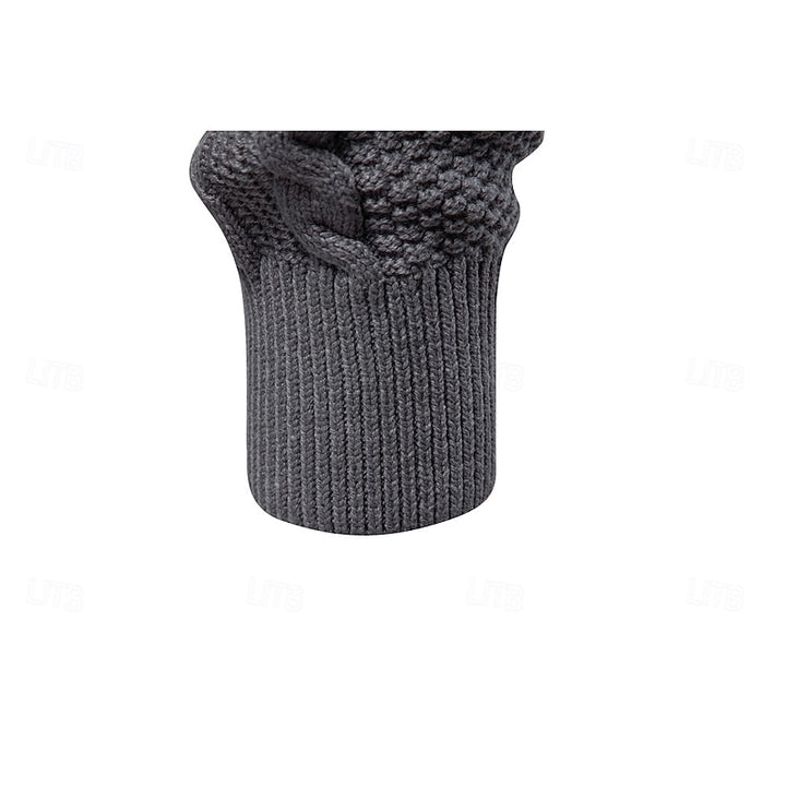 Gerard | Textured Zip-Up Cardigan