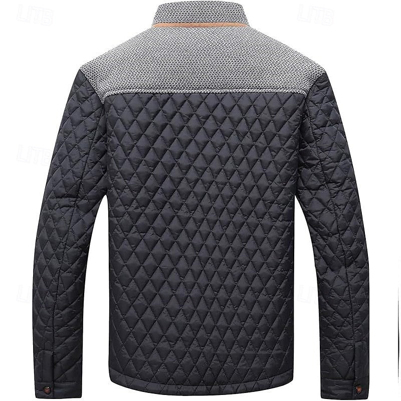 Hayes | Quilted Stand-Collar Jacket