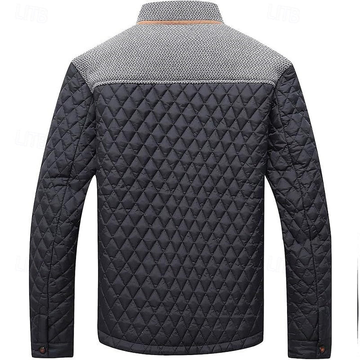 Hayes | Quilted Stand-Collar Jacket