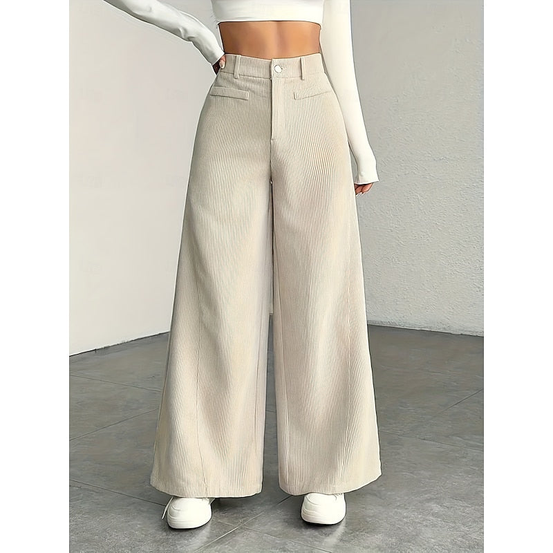 Coralie | Wide-Leg Tailored Pants