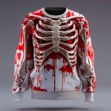 Rory | Halloween Skeleton Crew Neck Sweatshirt