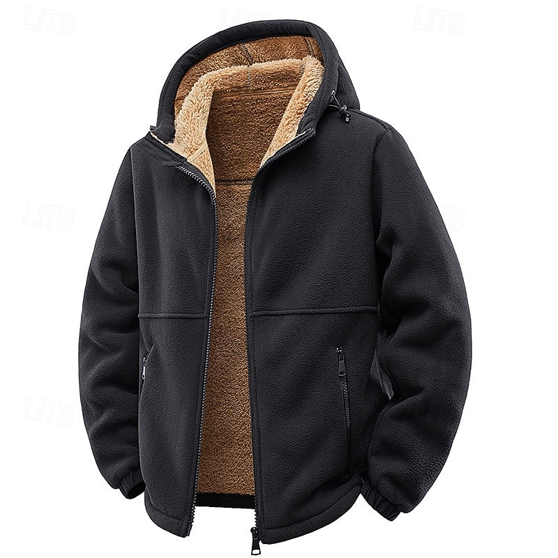 Tobias | Cozy Hooded Full-Zip Jacket