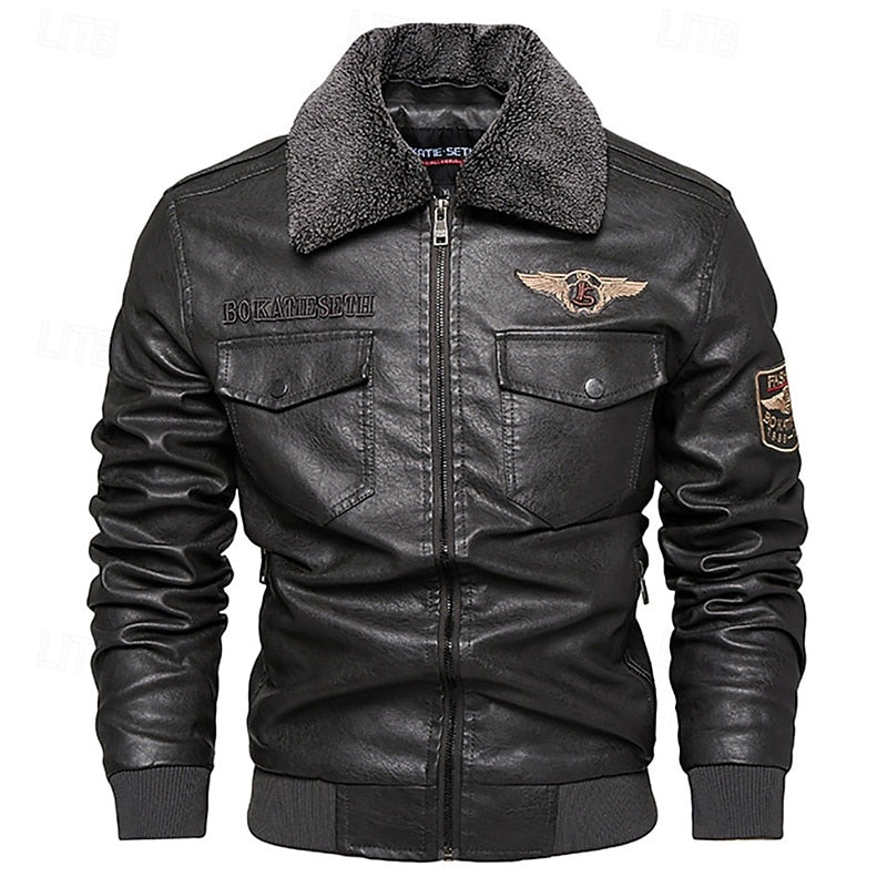 Ashton | Aviator Bomber Jacket