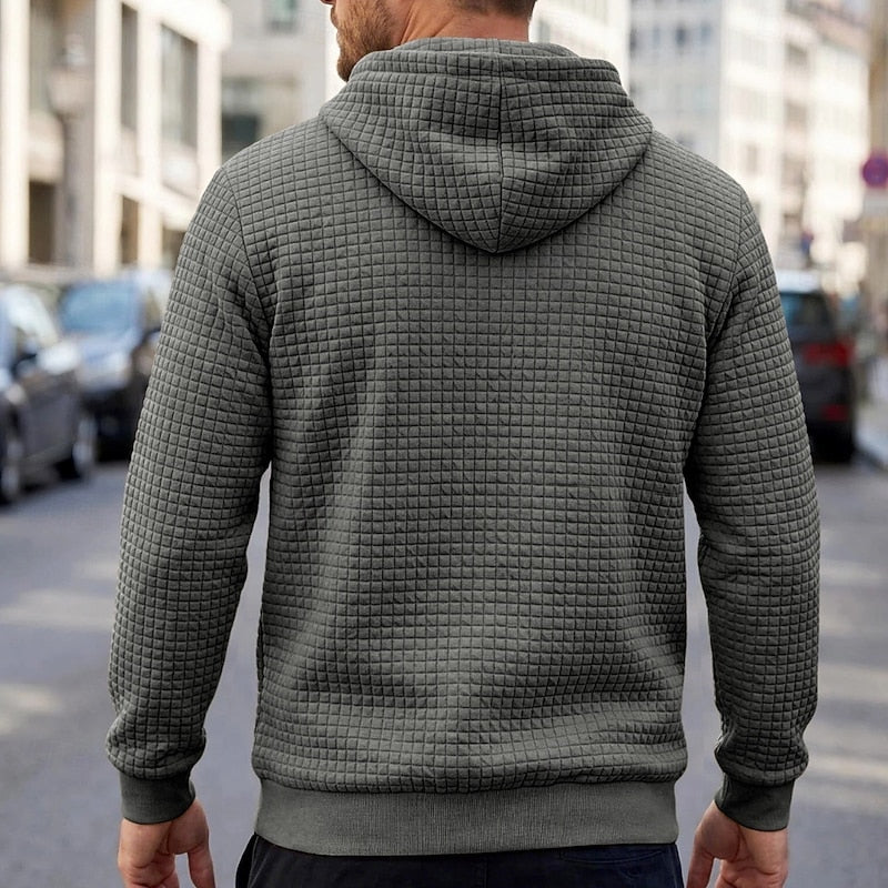 Bryce | Textured Comfort Hoodie