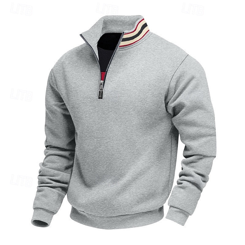 Easton | Quarter-Zip Stand-Collar Pullover