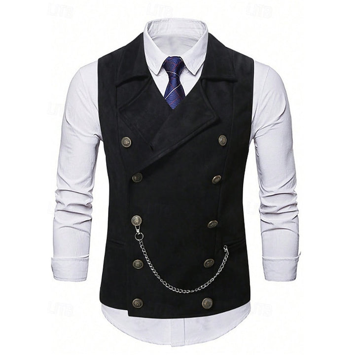 Edmund | Double-Breasted Tailored Waistcoat