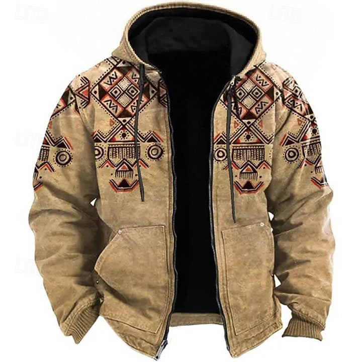 Holden | Heritage Patterned Hooded Jacket