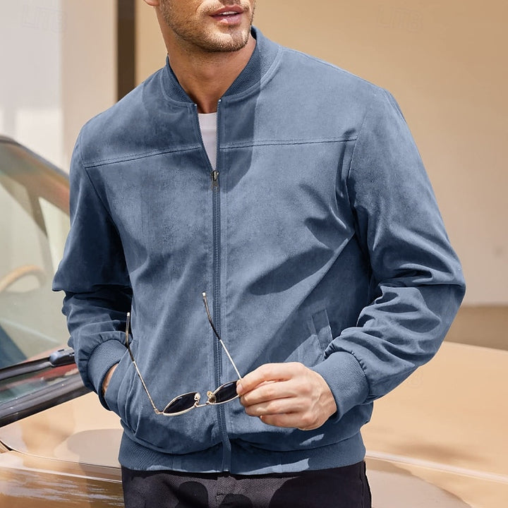 Lincoln | Stand-Collar Zip Jacket