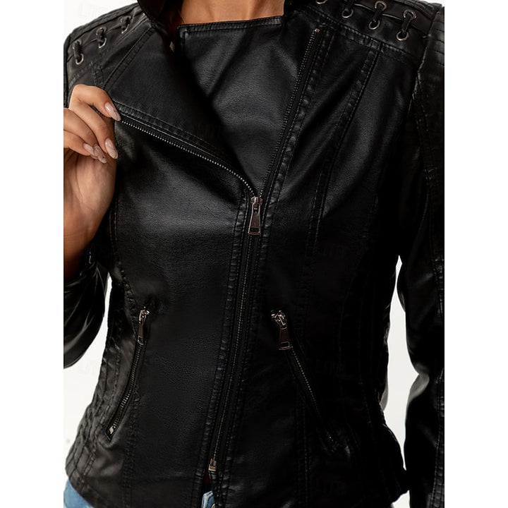 Rosa | Sleek Biker Jacket