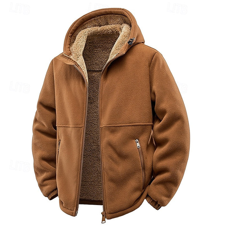 Tobias | Cozy Hooded Full-Zip Jacket