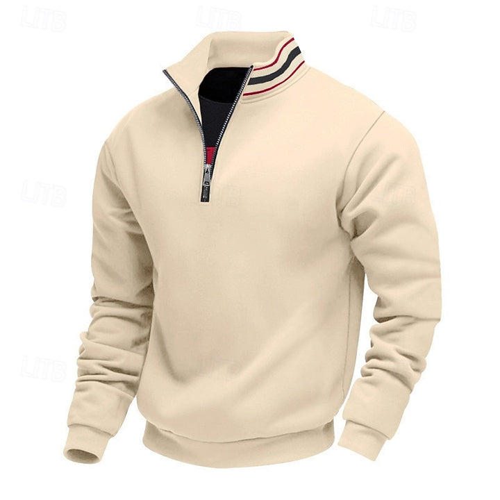 Easton | Quarter-Zip Stand-Collar Pullover