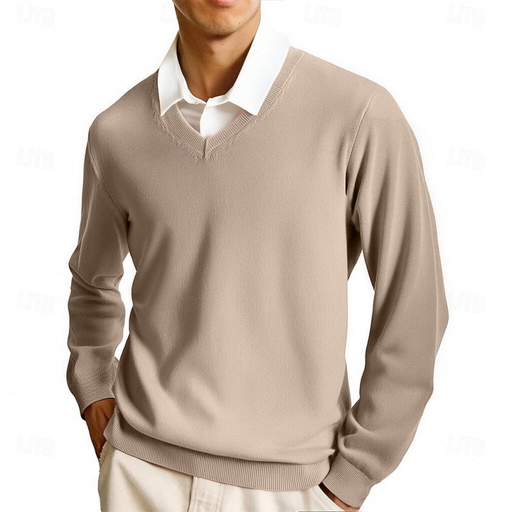 Clayton | Classic V-Neck Sweater