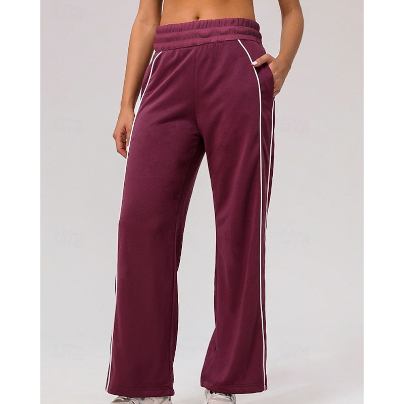 Maisie | Relaxed Side-Stripe Joggers