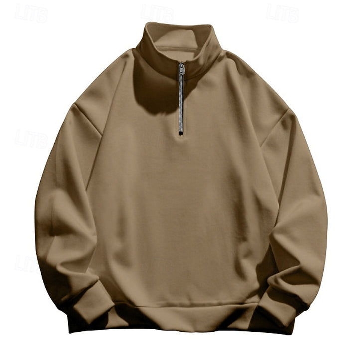 Clark | Quarter-Zip Standing Collar Pullover