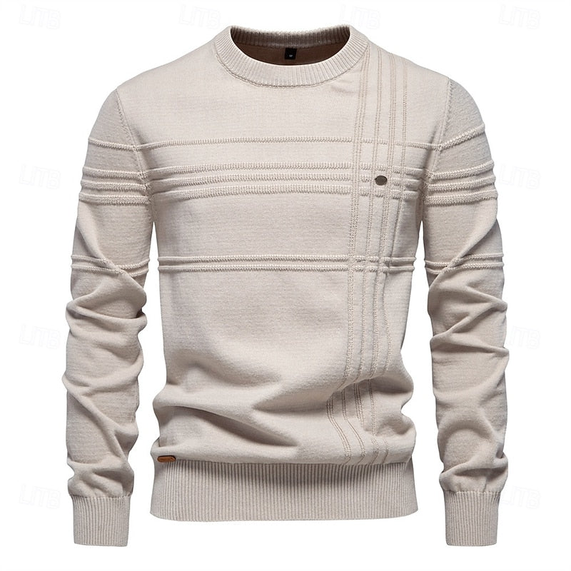 Hartley | Textured Crewneck Sweater