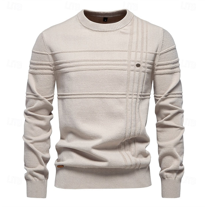 Hartley | Textured Crewneck Sweater
