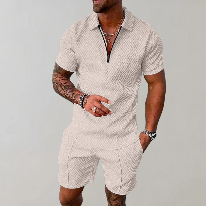 Dylan | Stylish Casual Polo Shirt and Shorts Set