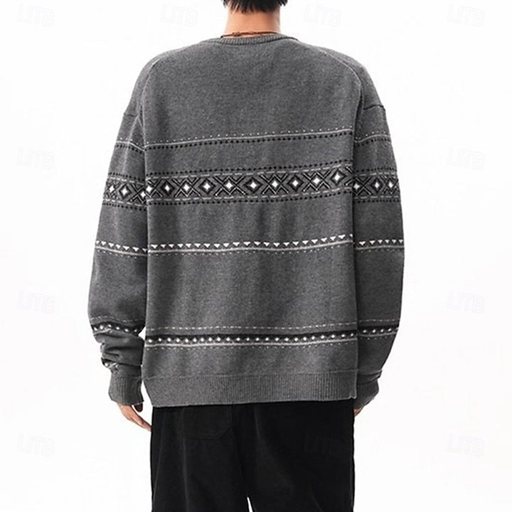 Bryce | Christmas Patterned Cardigan