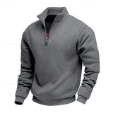 Glenn | Refined Quarter-Zip Sweatshirt