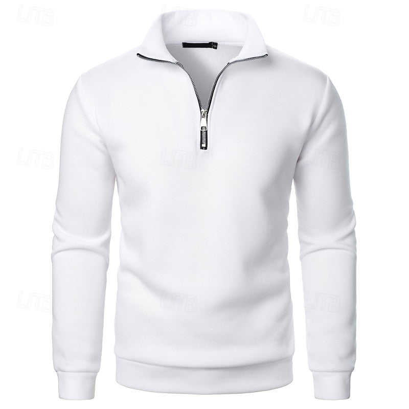 Keith | Quarter-Zip Stand-Collar Pullover