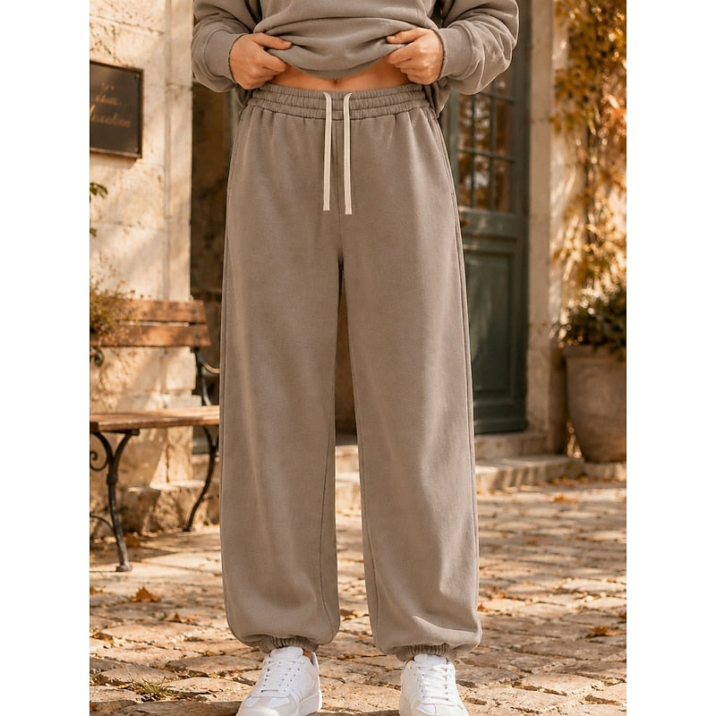 Joyce | Relaxed Wide-Leg Joggers