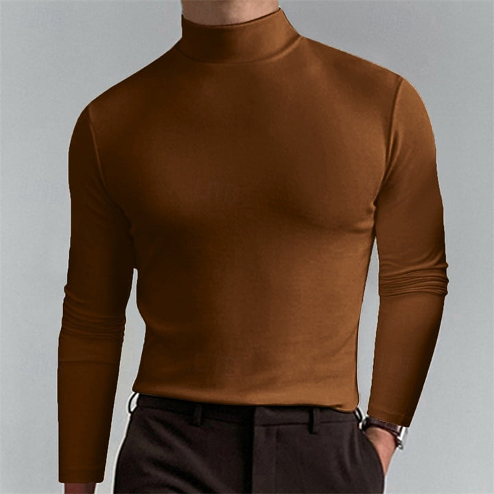 Garrett | Refined Mock-Neck Turtleneck