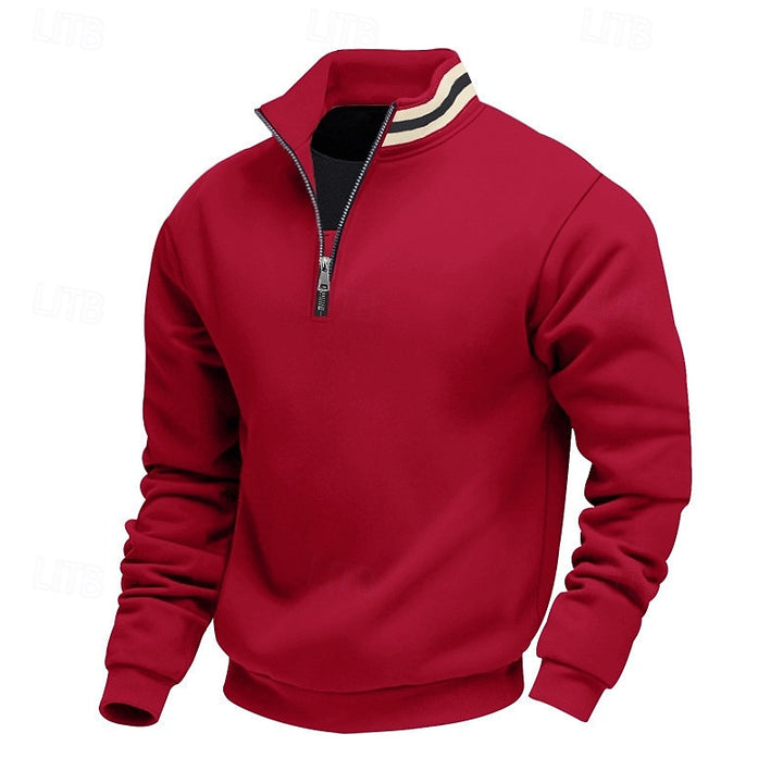 Easton | Quarter-Zip Stand-Collar Pullover