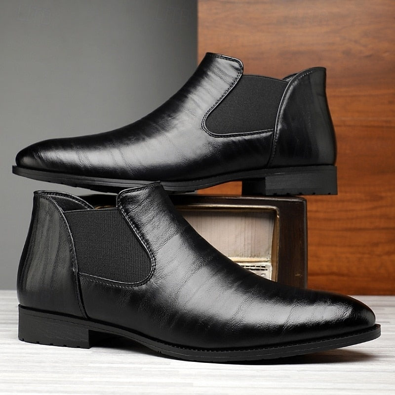 Quincy | Classic Slip-On Chelsea Boots