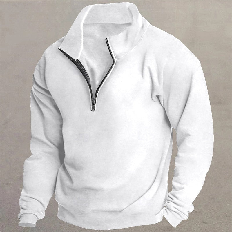 Clark | Quarter-Zip Standing Collar Pullover