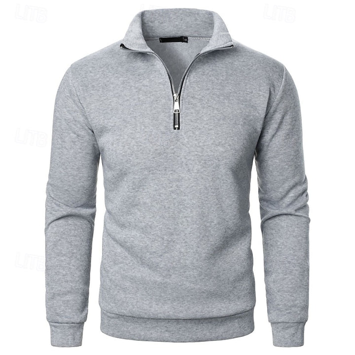 Keith | Quarter-Zip Stand-Collar Pullover