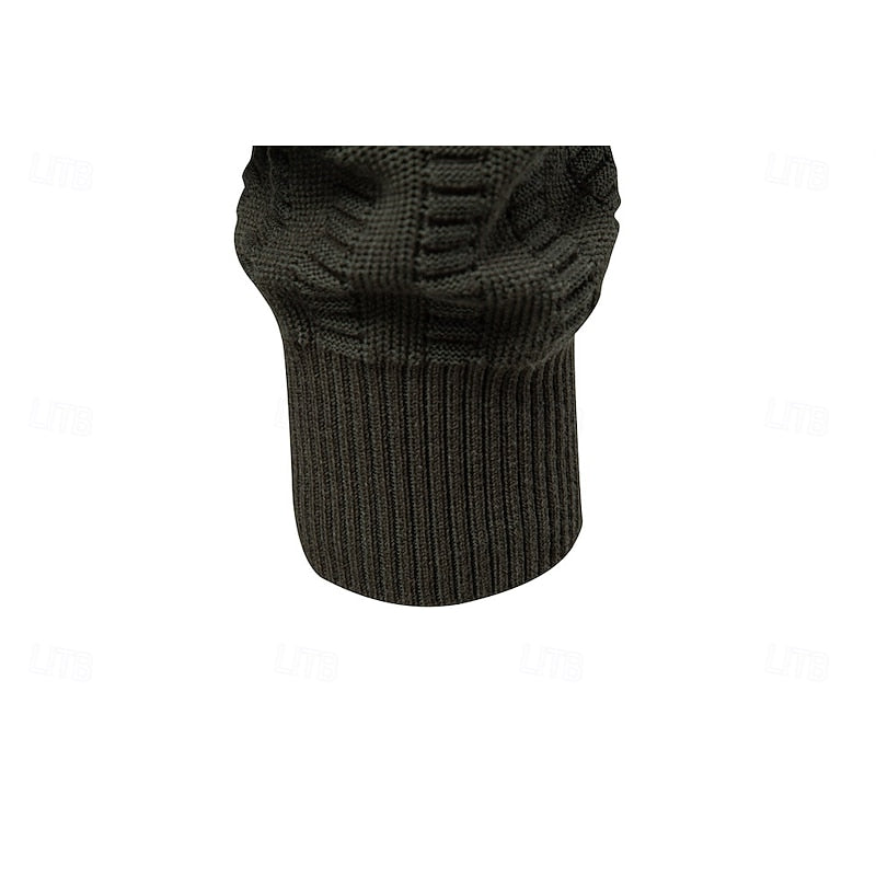 Sheldon | Textured Half-Zip Sweater