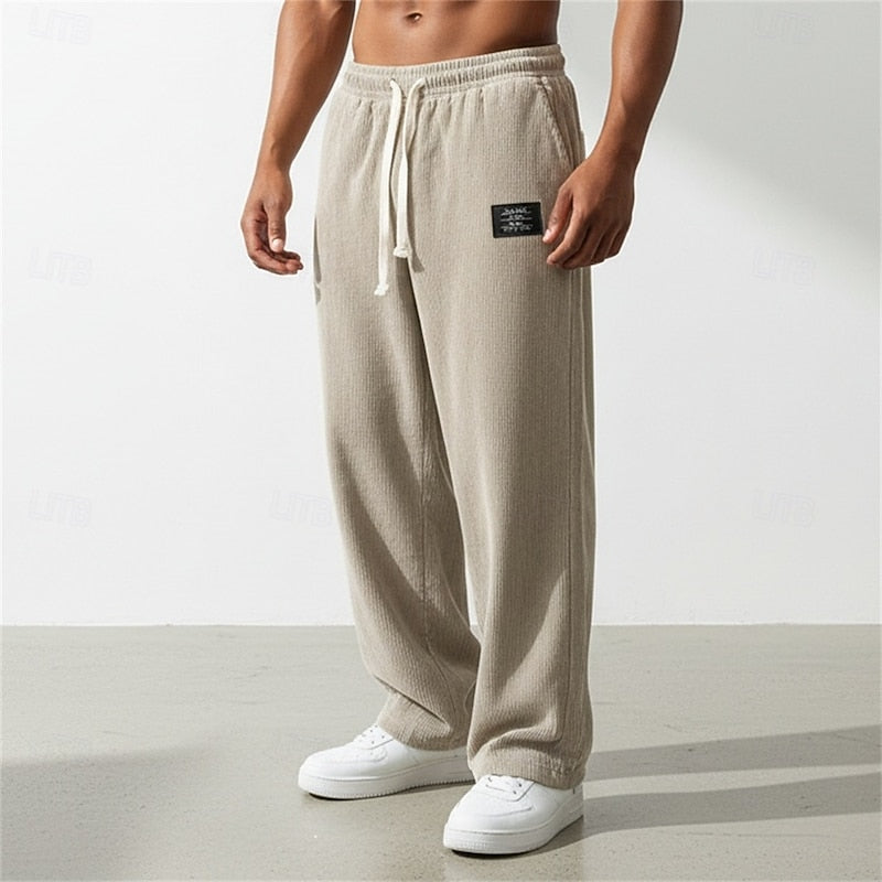 Alden | Relaxed Straight-Leg Pants